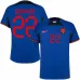 Dumfries' Netherlands 2022 FIFA World Cup away football jersey - blue