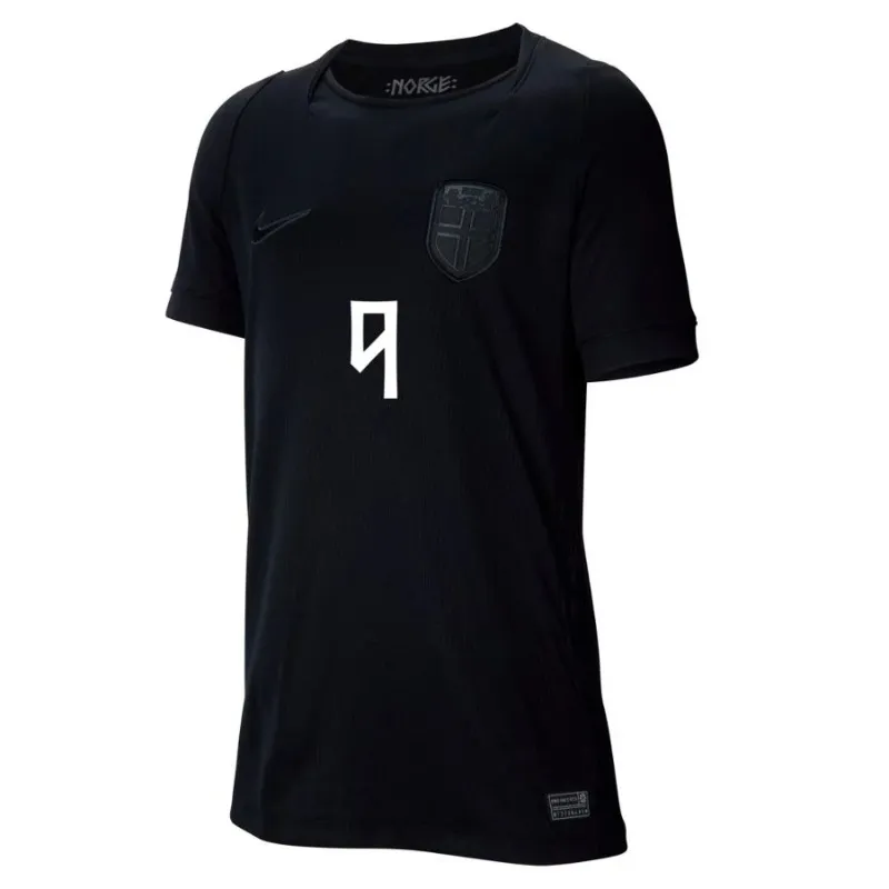 Norway HAALAND 2026/27 kids away jersey black
