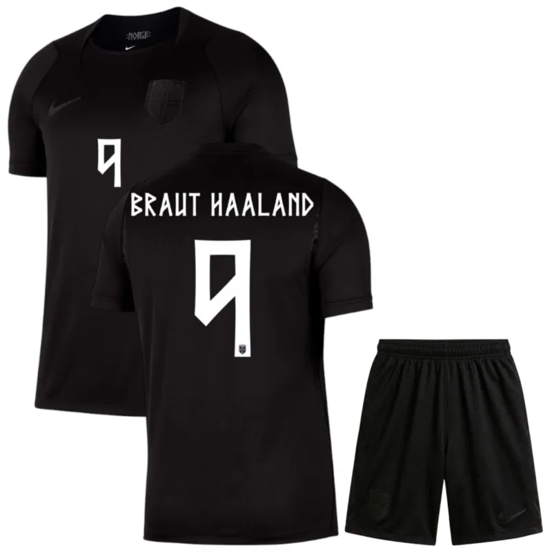 Norway 2026/27 World Cup Away Kids Kit HAALAND