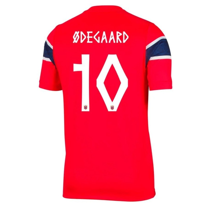 Norway ODEGAARD 2026/27 home jersey red