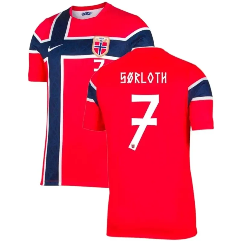 Norway SORLOTH 2026/27 home jersey red