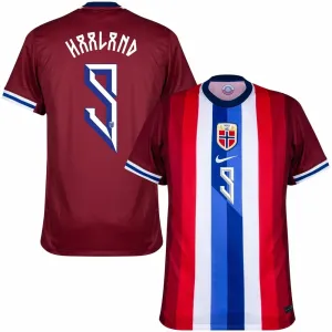 Haaland Norway 2024/25 Home Jersey - Red