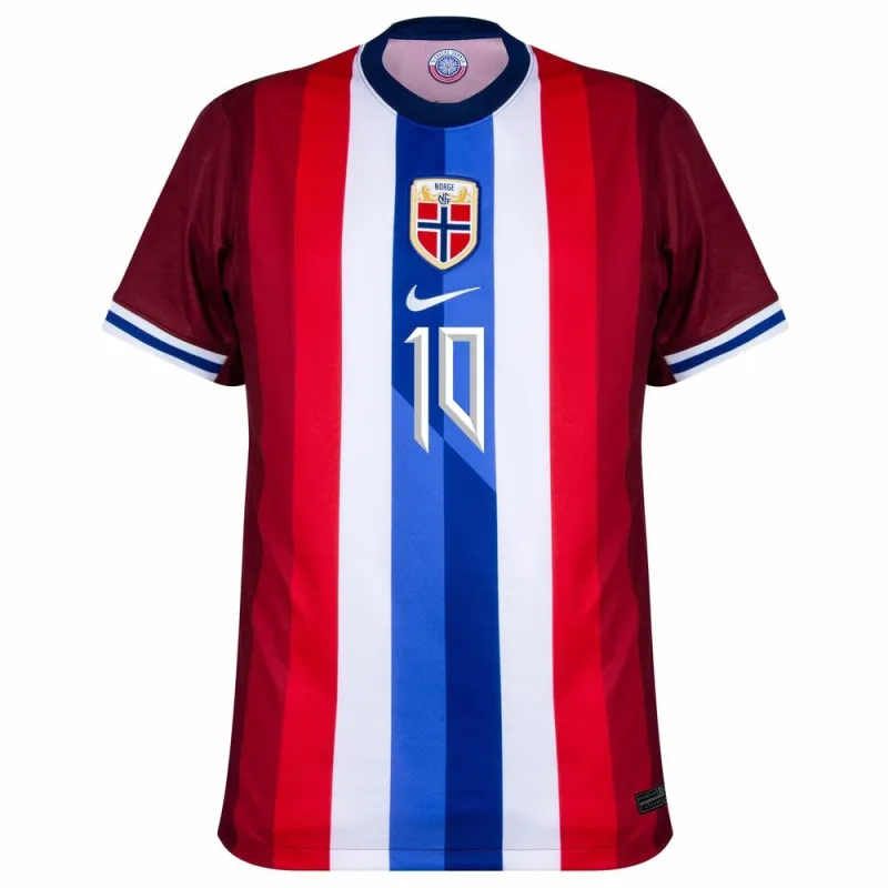 ØDEGAARD Norway 2024/25 Home Jersey - Red
