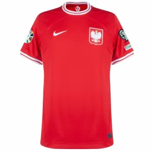 Poland's away jersey for Euro 2024 - Red