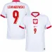 Polonia LEWANDOWSKI 2024/25 Camiseta local - Blanca