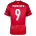 Polonia LEWANDOWSKI 2024/25 Camiseta visitante - Roja