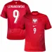 Polonia LEWANDOWSKI 2024/25 Camiseta visitante - Roja