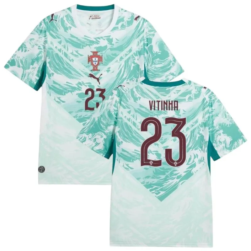 Portugal VITINHA 2026/27 Away Jersey Green