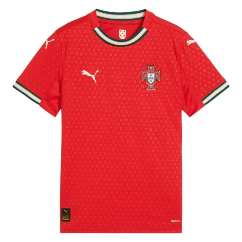 Camiseta local para niños de Portugal 2025/26 - Roja