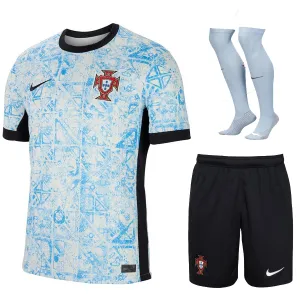 Kit d'extérieur pour enfants du Portugal 2024/25 - Blanc