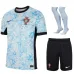 Portugal 2024/25 Away Kids' Kit - White