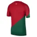 Portugal's 2022 FIFA World Cup Home Player Version Jersey - Red and Green