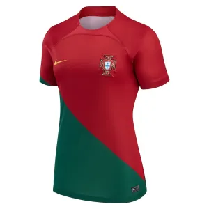 Maillot principal féminin de la Coupe du monde FIFA 2022 du Portugal - Rouge et Vert