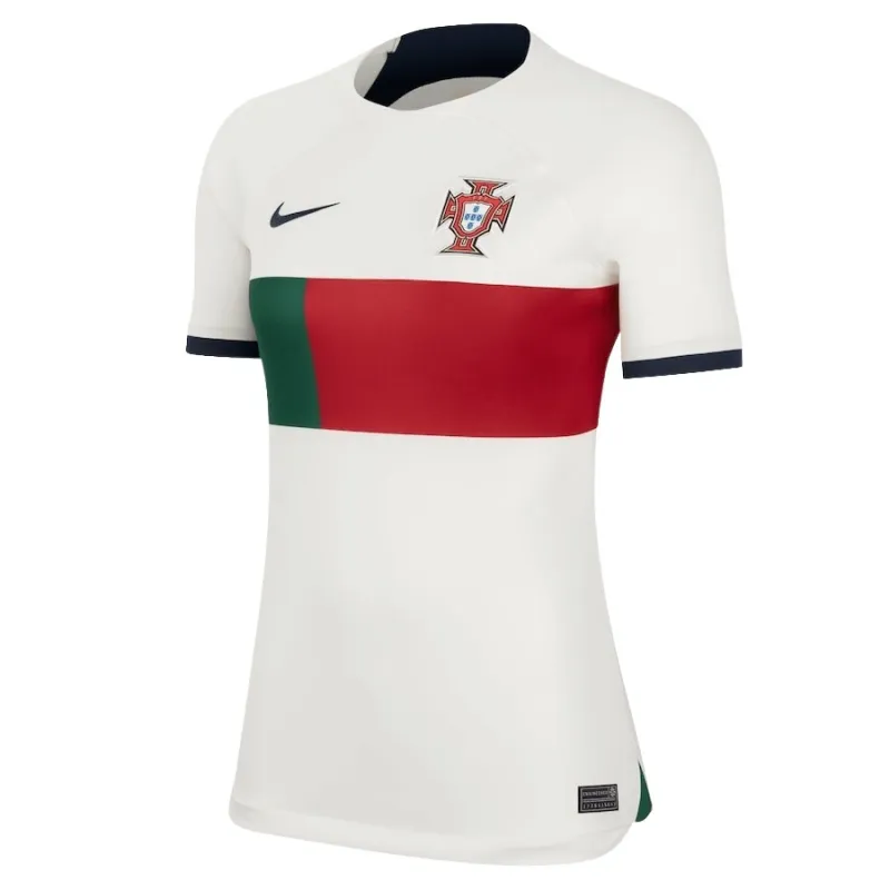Portugal's 2022 FIFA World Cup Women's Away Jersey - White