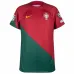 Portugal's 2024 UEFA European Championship Children's Home Jersey Set - Red and Green