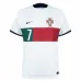 Set di maglie per bambini di trasferta della Coppa del mondo 2022 del Portogallo di Ronaldo - Bianco