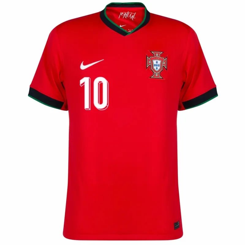 Bernardo. Portugals 2024/25 Heimtrikot - Rot