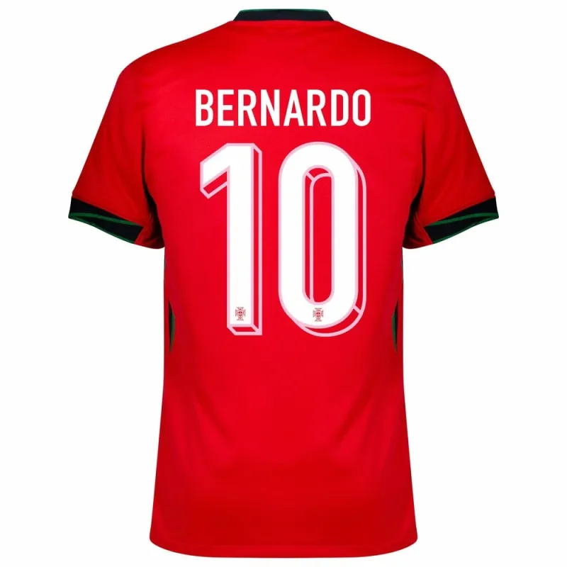 Bernardo. Portugals 2024/25 Heimtrikot - Rot