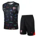 Gilet + shorts del Portogallo 2024/25 - motivo nero