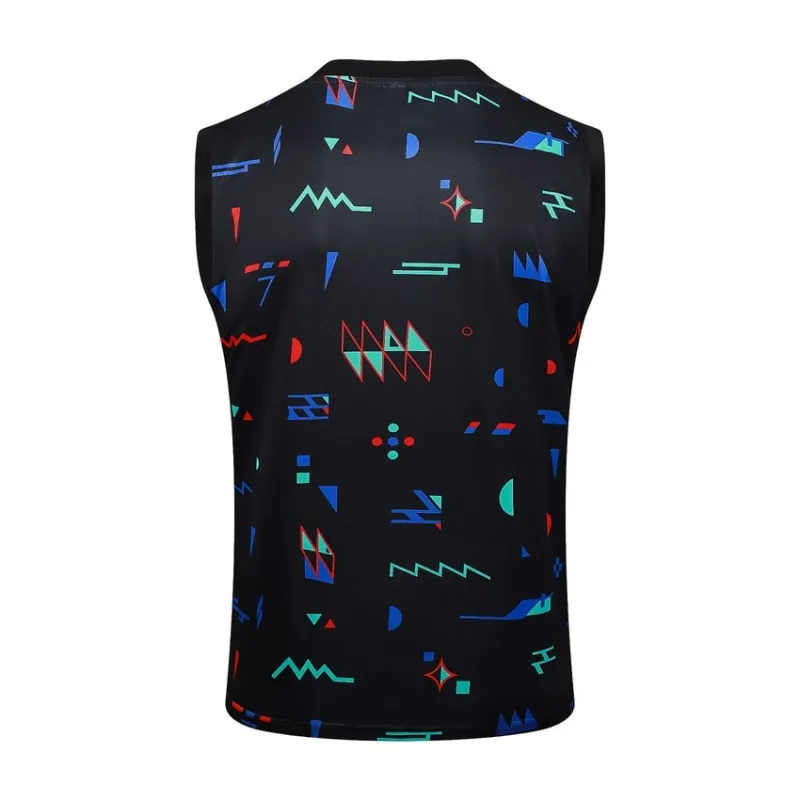 Gilet + shorts del Portogallo 2024/25 - motivo nero