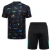 Portugal's 2024/25 training suit + shorts - black pattern