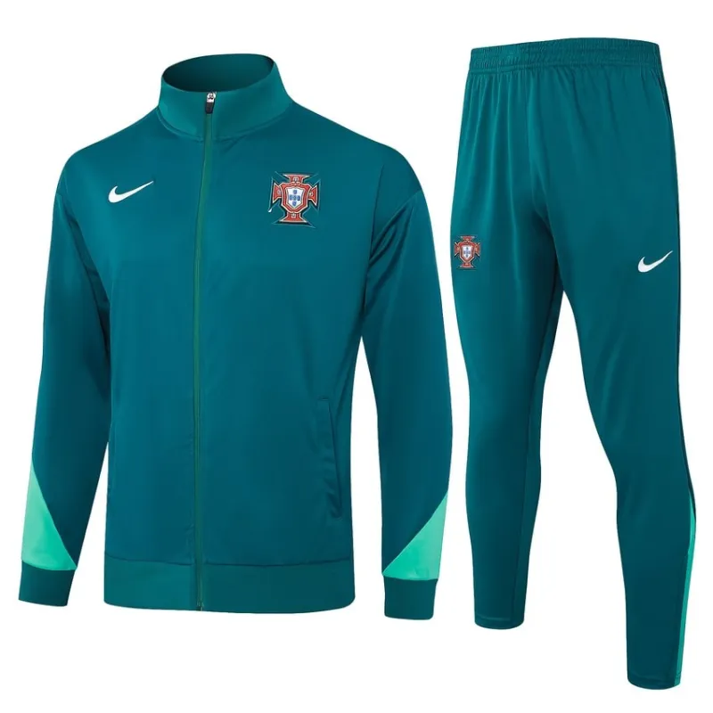 Portugal 2024/25 Sports Jacket & Pants - Green