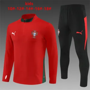 Portugal 2025/26 Set Sportivo Bambino Rosso