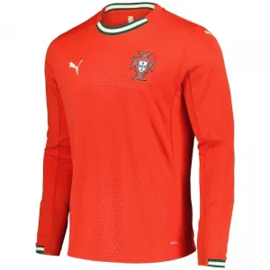 Maglia a maniche lunghe casa Portogallo 2025/26 - Rosso