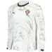 Maglia a maniche lunghe away Portogallo 2025/26 - Bianco