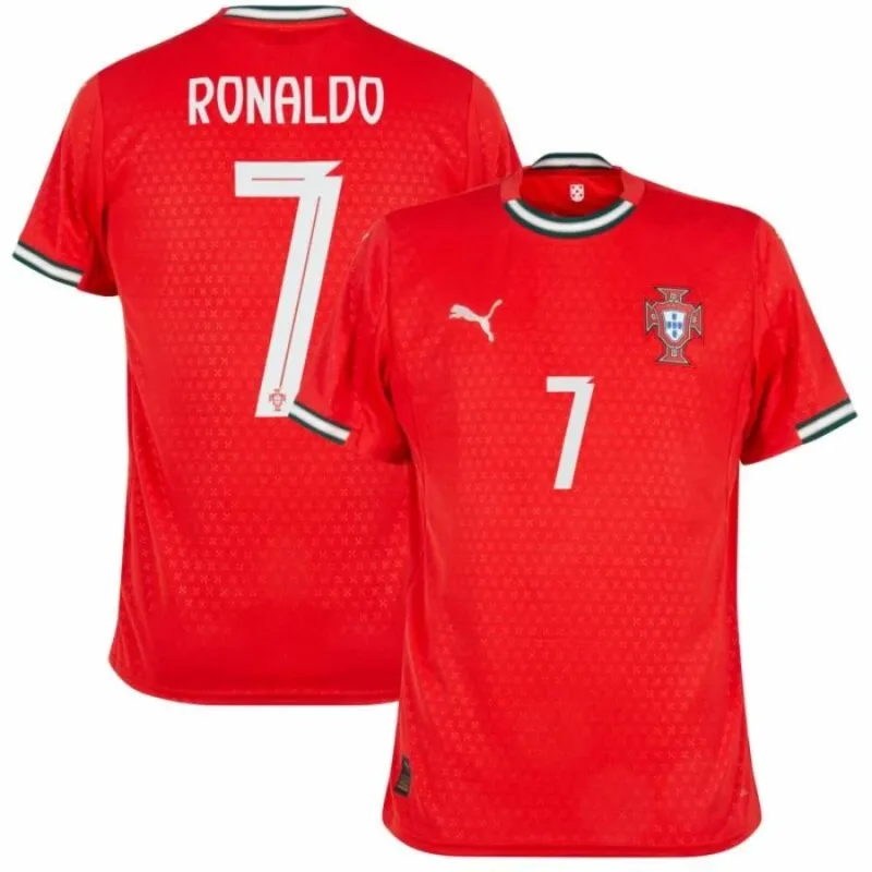 Portugal RONALDO 2025/26 Home Jersey - Red