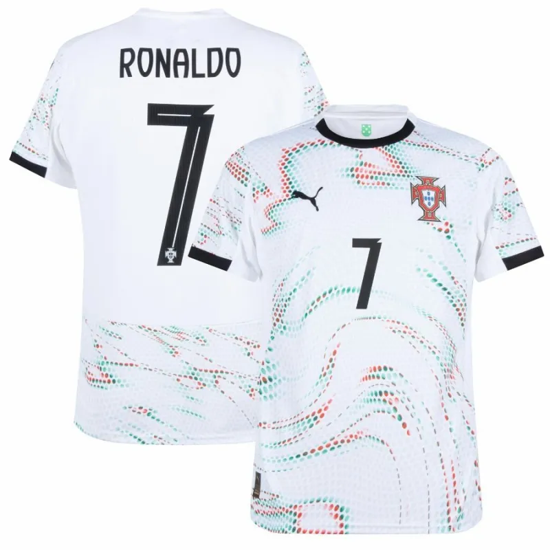 Portugal RONALDO 2025/26 Away Jersey - White