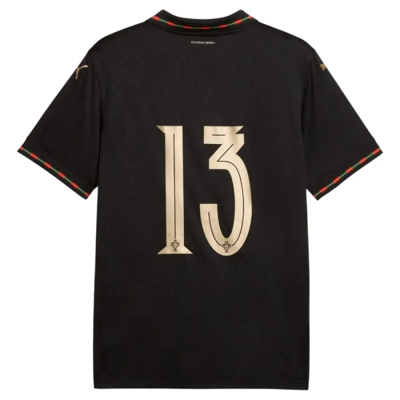 Portugal EUSÉBIO 2025/26 Special Edition Jersey - Black