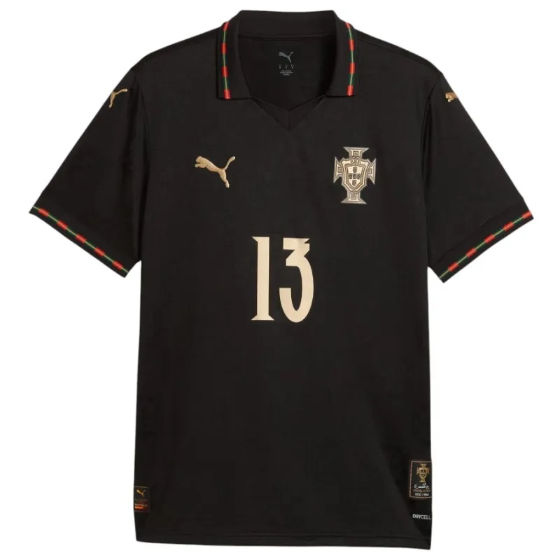 Maglia Bambino Edizione Speciale Portogallo EUSÉBIO 2025/26 - Nera