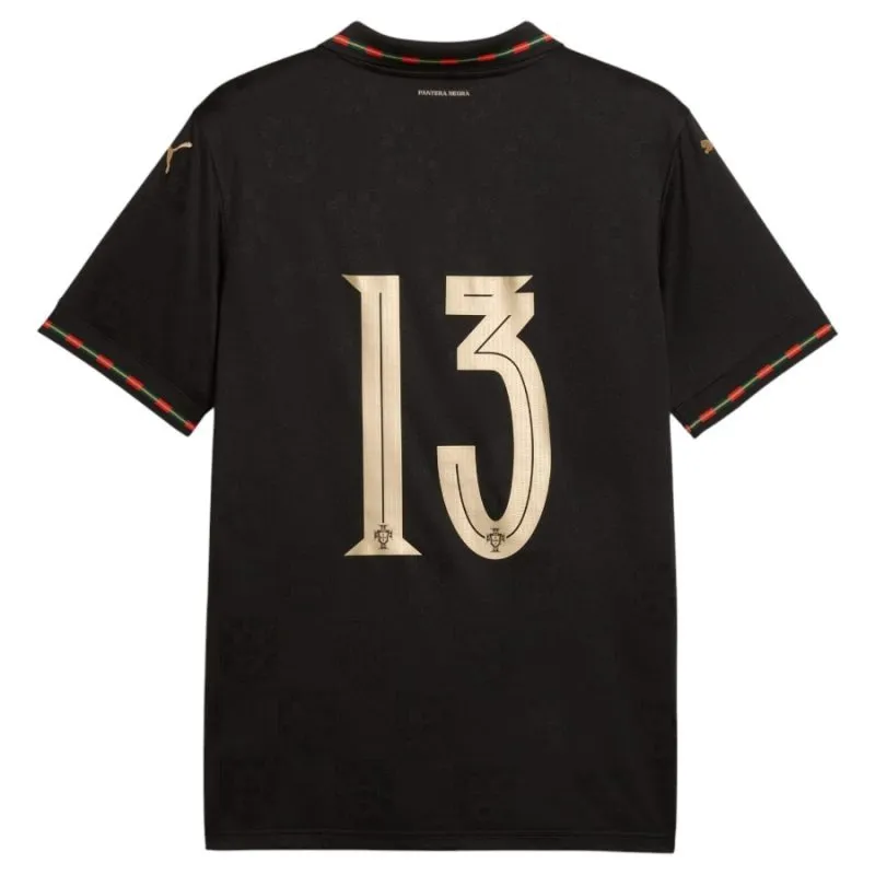 Maglia Bambino Edizione Speciale Portogallo EUSÉBIO 2025/26 - Nera