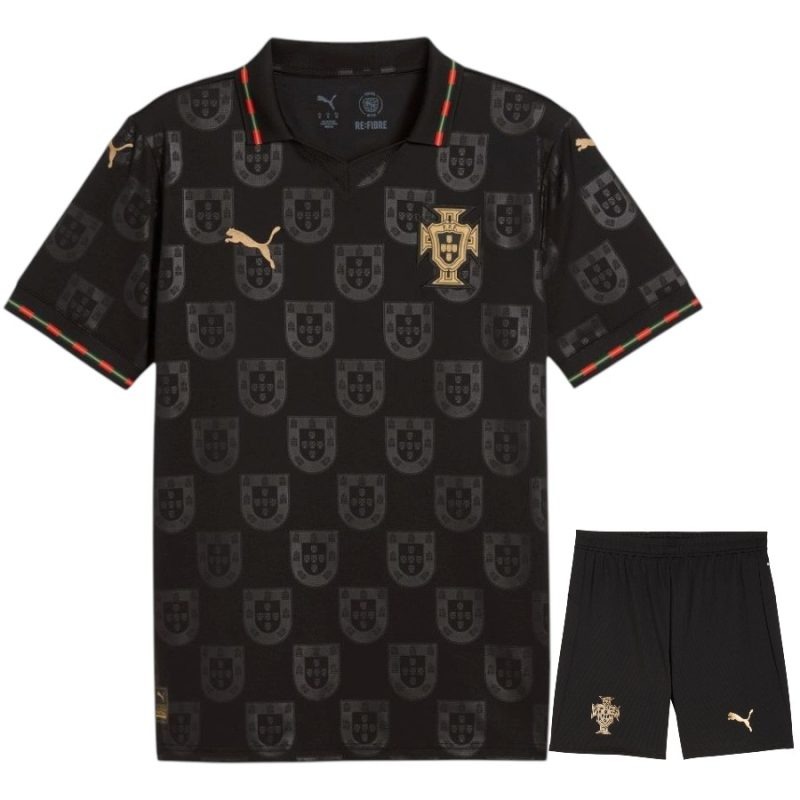 Portugal 2025/26 Ensemble enfant édition spéciale - Noir