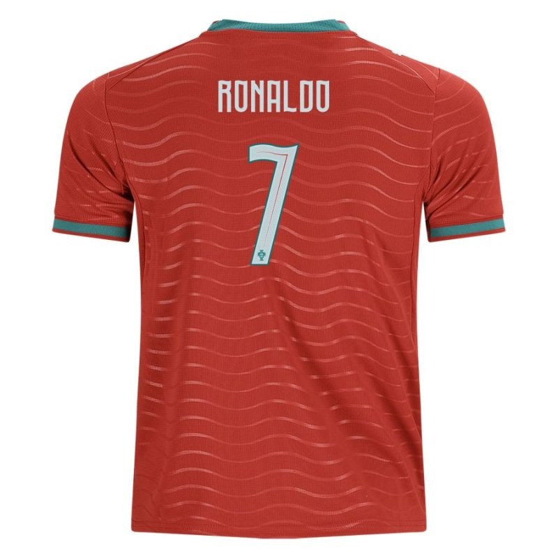 Portugal RONALDO Kids' Jersey 2026/27 Home - Red
