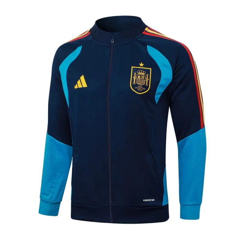 Spain 2026/27 Jacket Tracksuit Dark Blue
