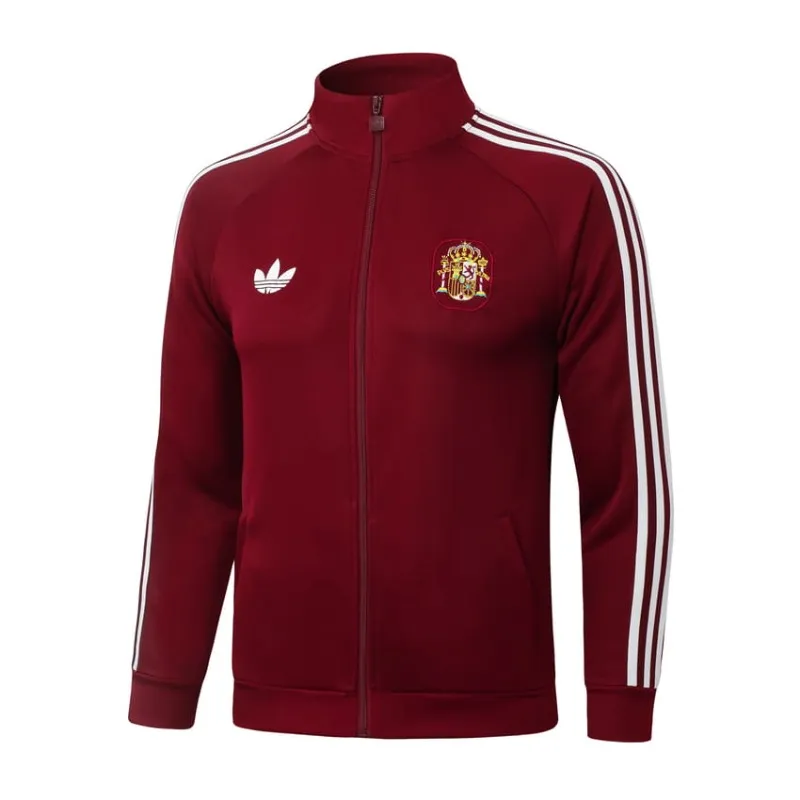 Conjunto Chaqueta Deportiva España 2026/27 Rojo