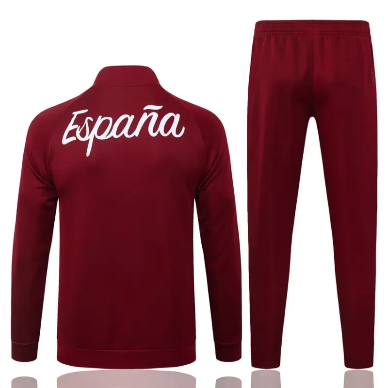 Conjunto Chaqueta Deportiva España 2026/27 Rojo