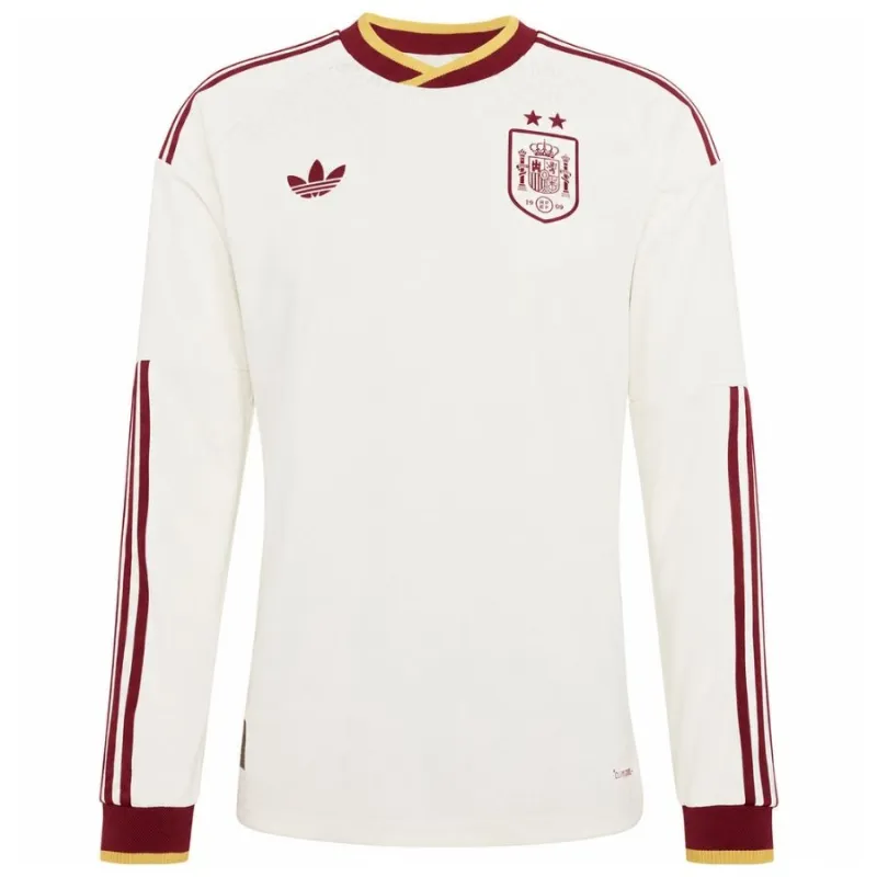 Maillot Manches Longues Extérieur Espagne 2026/27 Deux Étoiles