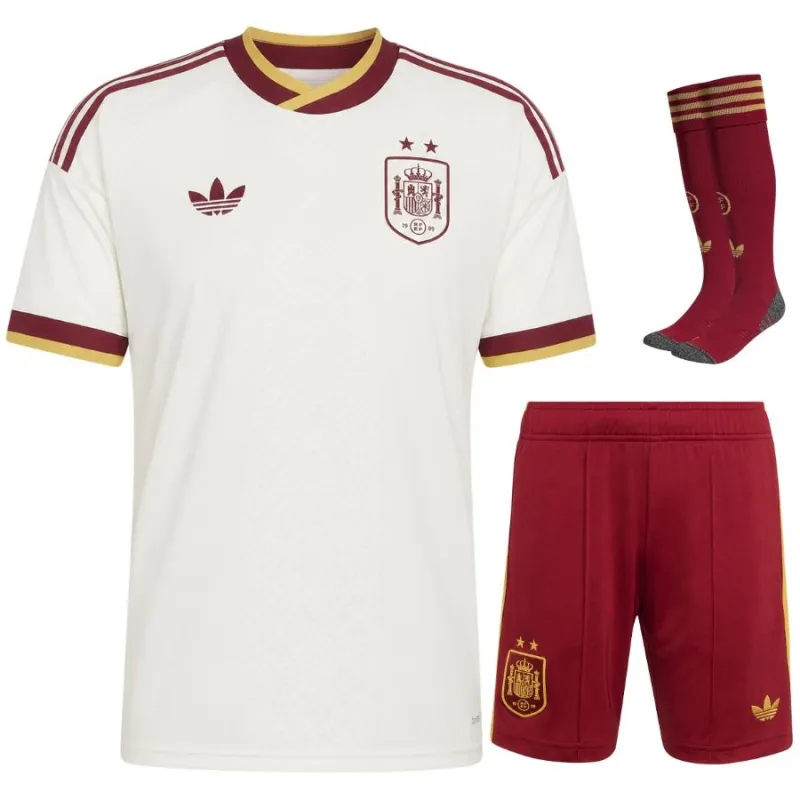 Maillot Ensemble Enfant Extérieur Espagne 2026/27 Deux Étoiles