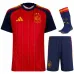 Spanien Heim Kinder Set Trikot 2026/27 Zwei Sterne