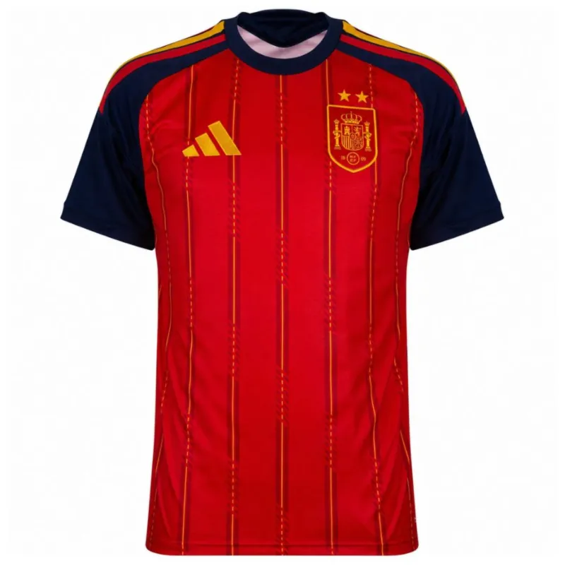 Spanien Heim Spielertrikot 2026/27 Zwei Sterne