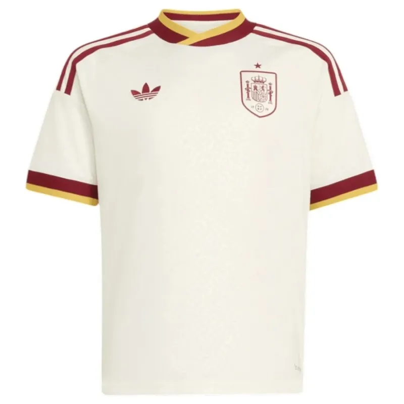 Spain 2026/27 kids away jersey set white