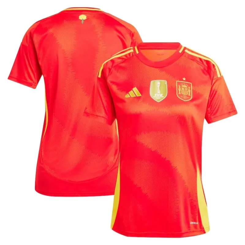 Spain 2024/25 Home Women's Fan Jersey - Red