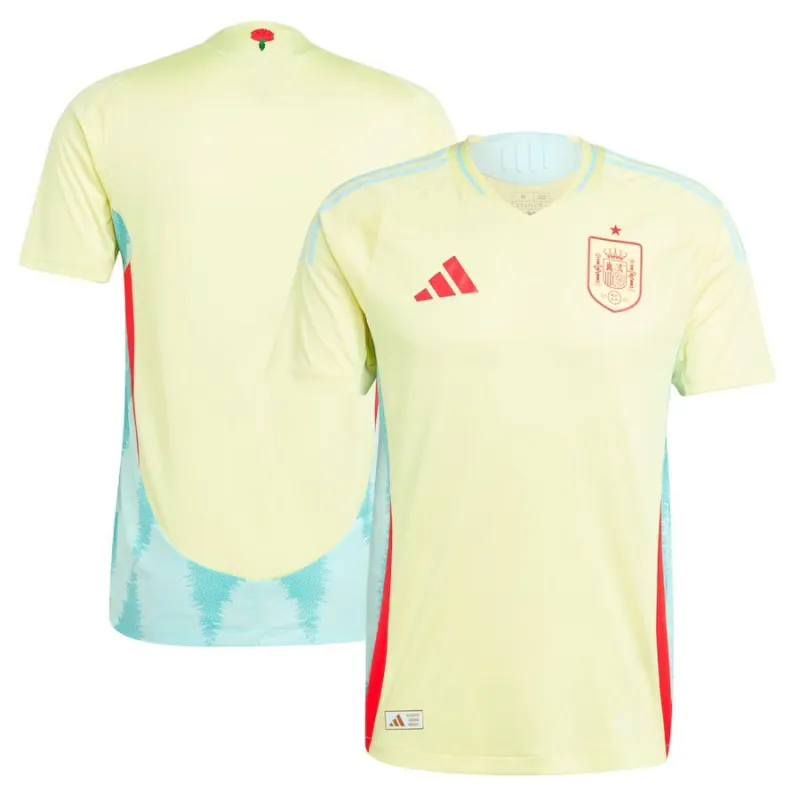 Camisa de fuera de campo de España 2024/25 - Edición de jugador - Amarilla