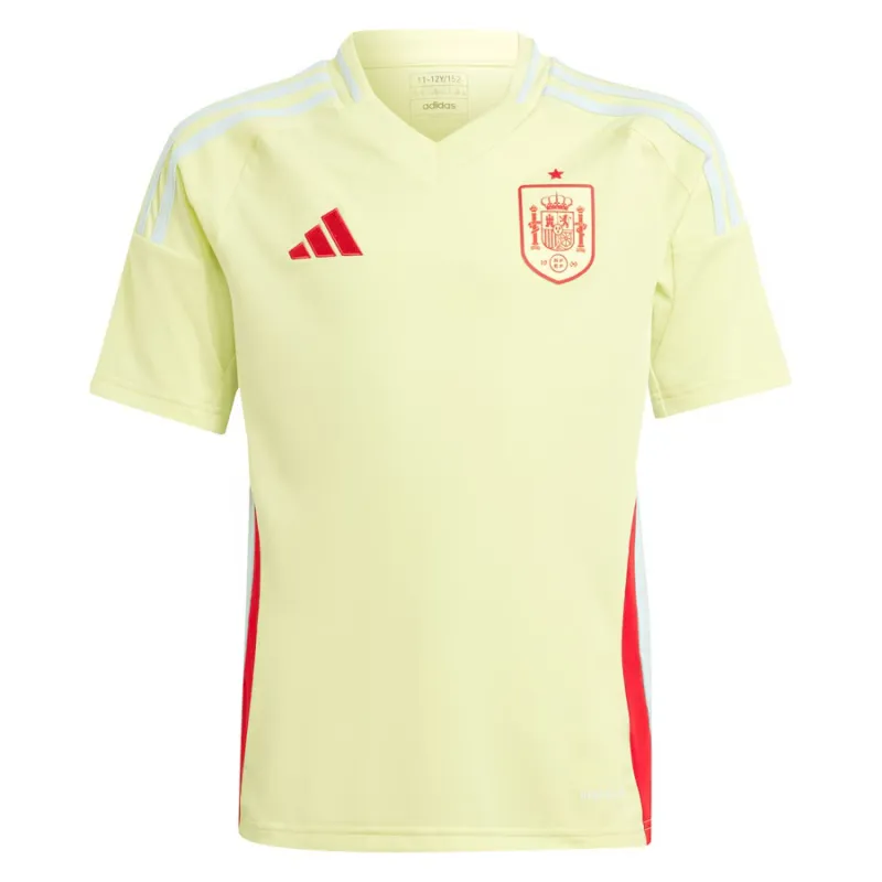 Spain 2024/25 Away Kids' Jersey Set - Yellow