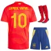 Yamal's Spain 2024/25 Home Kids' Jersey Set - Red