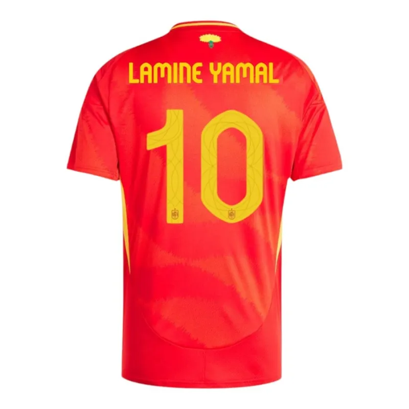 Yamal's Spain 2024/25 Home Kids' Jersey Set - Red