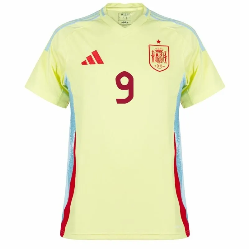 Gavi's Spain 2024/25 Away Kids' Jersey Set - Yellow